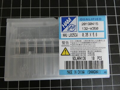 10 x HAM Mikrobohrer NHU L025CW 0.35 x 5.6