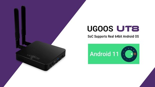 UGOOS UT8 4GB 32GB RK3568 Android 11 TV Box WIFI 6 1000M BT5.0 Set Top Box - Picture 6 of 8