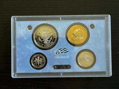 2009 S Proof Set - 5c, 10c, 50c, $1 Sacagawea - ME1287 - 第 2/2 張圖片