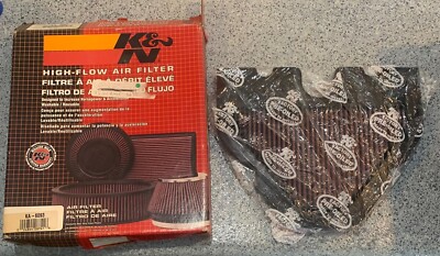 K&N Replacement High-Flow Air Filters KA-6093 Kawasaki ZZR | eBay