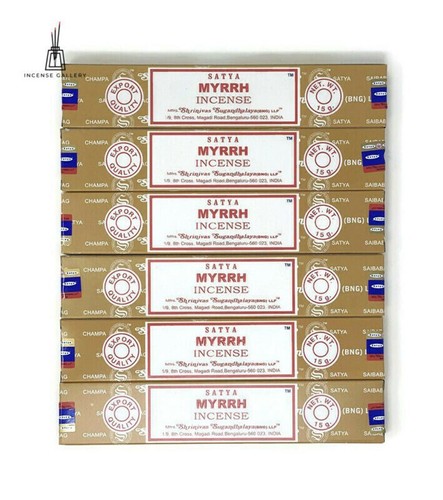 Satya Sai Baba Nag Champa - Palitos de incienso de mirra - Imagen 7 de 10