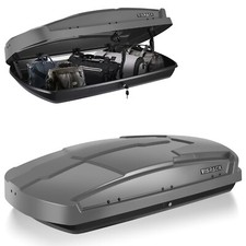 15 Cubic Feet Roof Top Storage Box ,Carrier Roof Mount Travel Luggage Storage