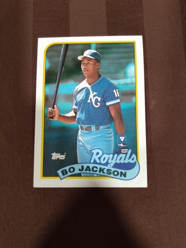 1989 Topps #540 Bo Jackson Kansas City Royals