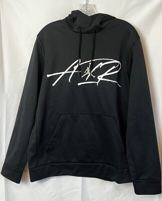 jordan air therma men's fleece pullover hoodie