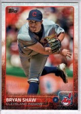 2015 Topps #425 Bryan Shaw NM-MT Indians ID:4152