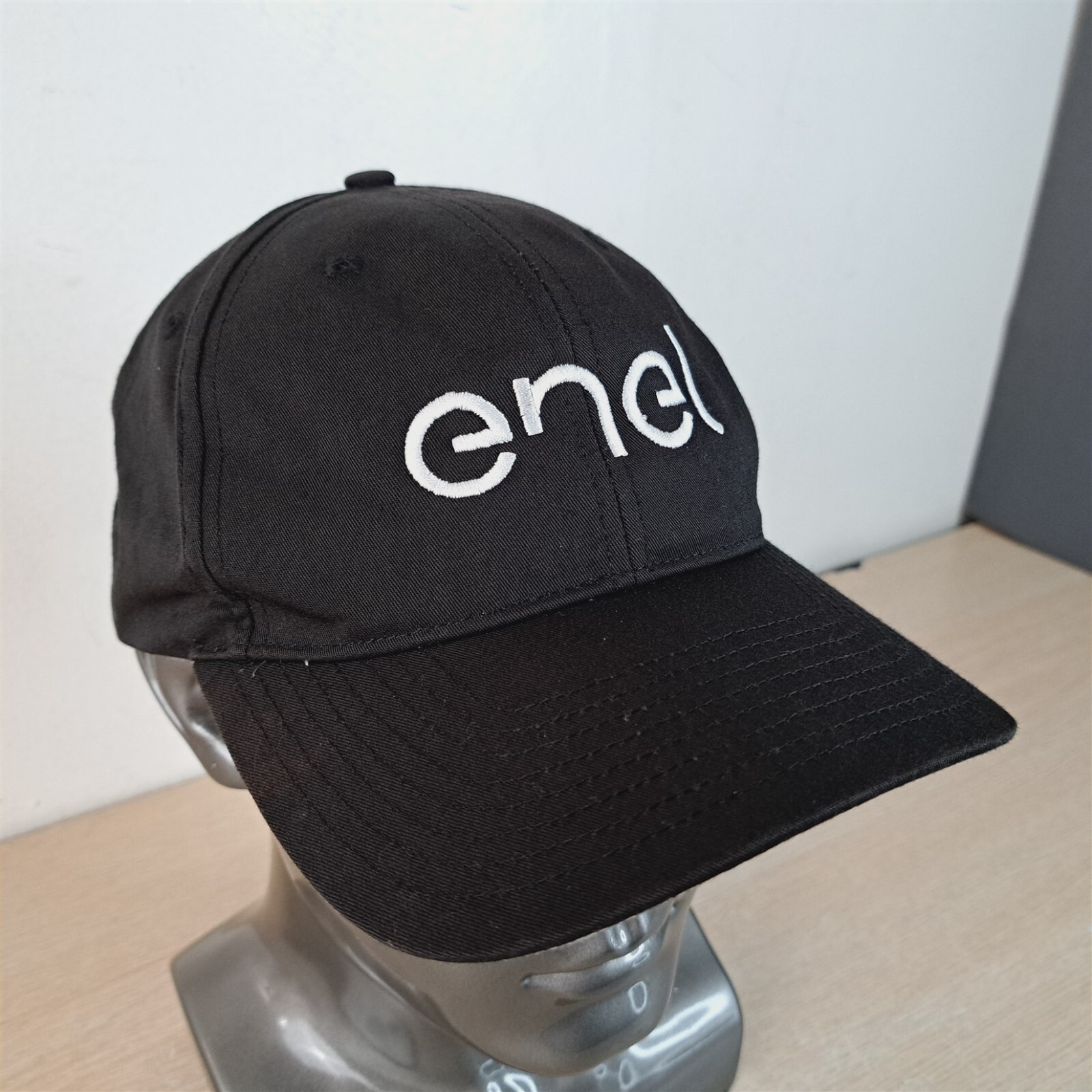 ENEL ADJUSTABLE SNAPBACK BASEBALL HAT/CAP, BLACK,… - image 2