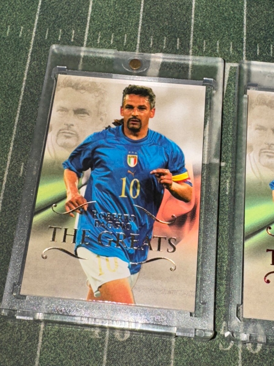 2011 Futera Unique World Football Roberto Baggio The Greats LOT