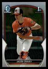 Jacob Cravey 2023 Bowman Draft Chrome Refractor #BDC-189