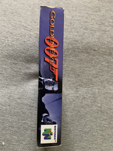 Goldeneye 007 N64 CIB Complete Cart Manual Box Inserts, Protective Case Included - Picture 4 of 9