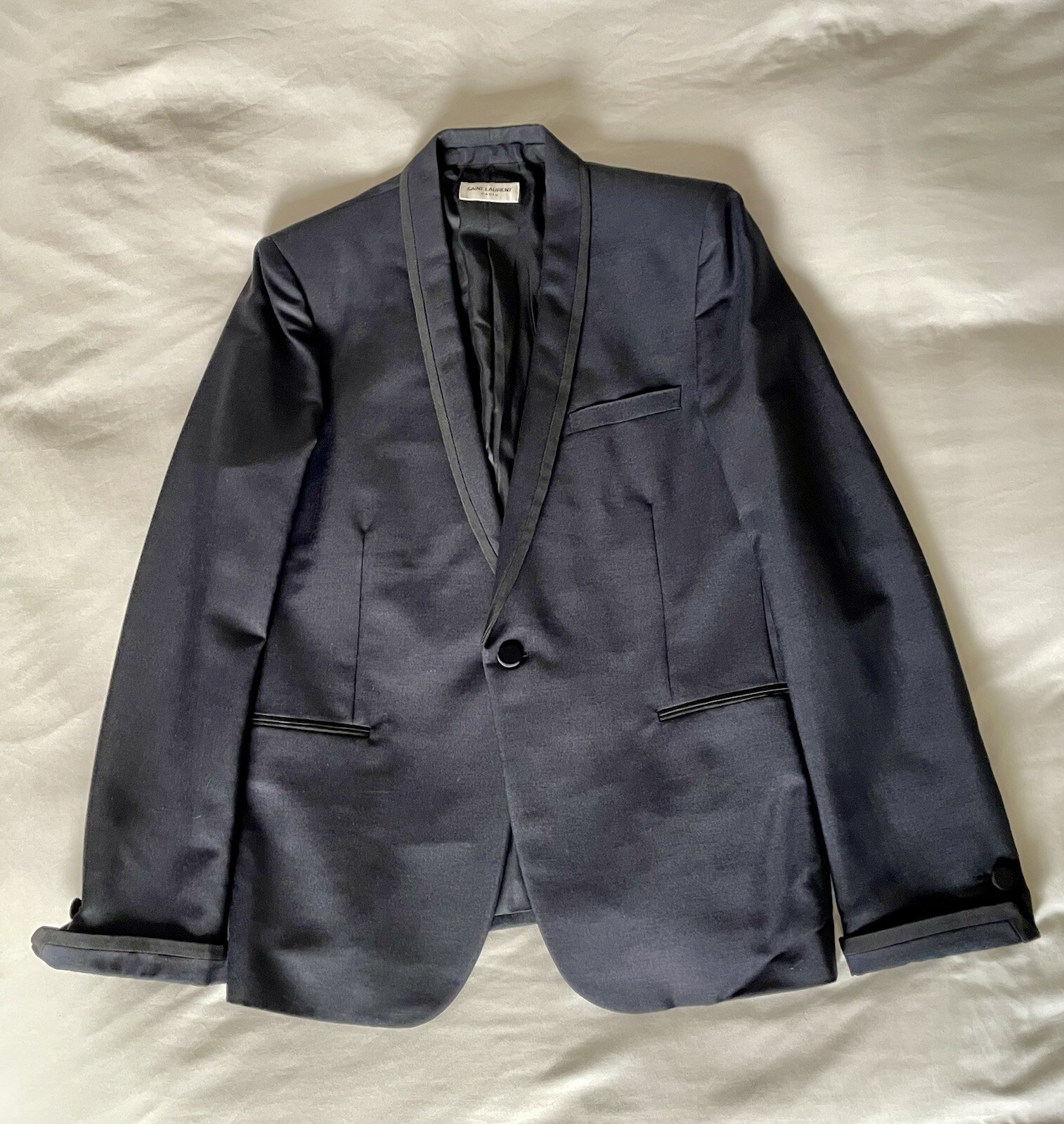 Giacca da fumo Hedi Slimane 2013 Saint Laurent Paris Le taglia 52