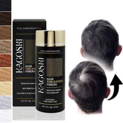 KAGOSHI Haarfasern Haarverdichter Streuhaar Haarpulver Hair Building Fibers