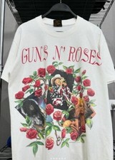 Vintage Guns N Roses ‘Skin N Bones World Tour’ 2 sided tee QT1364