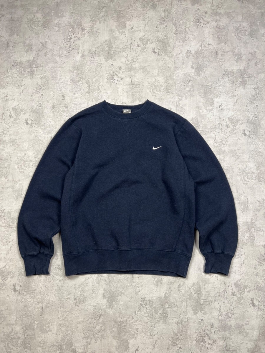 Navy Blue Vintage Nike Crewneck For Sale Brand New Nike Men's Size