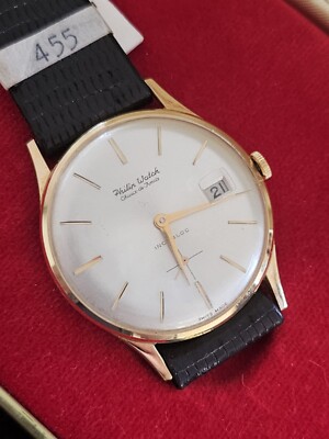 Orologio Uomo Philip Watch Oro 18kt Uomo 1950-1959 NOS UK