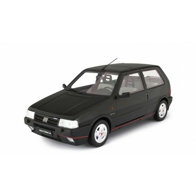 Fiat Uno Turbo Racing MK2 1992 Nero 1:18 Modellino Auto Esclusivamente per Collezionisti