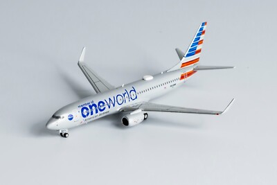 American Airlines Boeing 737-800 One World Livery N838NN NG Models 1:400