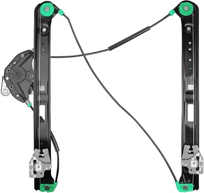NPAUTO Front Driver Side Power Window Regulator Without Motor Replacement for BM