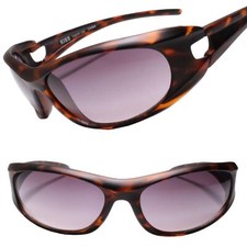 Sporty Design Active Lifestyle Athletic Wrap Around Sunglasses Matte Tortoise