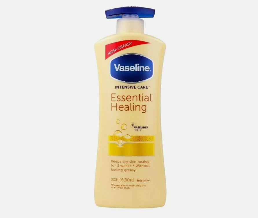 Vaseline Intensive Care Essential Healing Lotion 600ml – Dry Skin Moisturiser