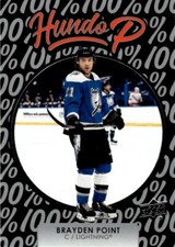 2021-22 Upper Deck Hundo P Brayden Point Tampa Bay Lightning #HP-3