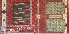 premade scrapbook pages 12x12-Christmas