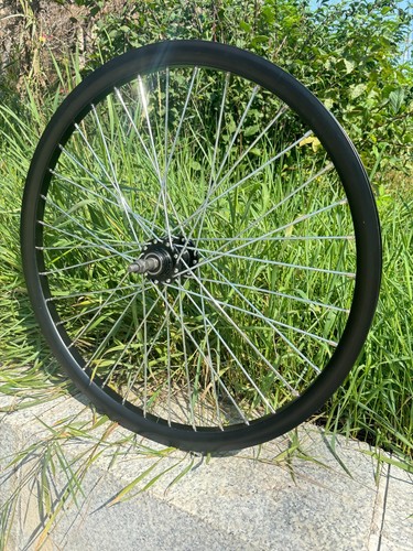 CDH 26'' Bicycle Wheel Rims Double Layer Alum Alloy & Flywheel - Bike Wheelset - Picture 10 of 22