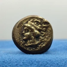 440-404 BC BRONZE RARE ANCIENT GREEK COIN KING ALEXANDER THE GREAT III