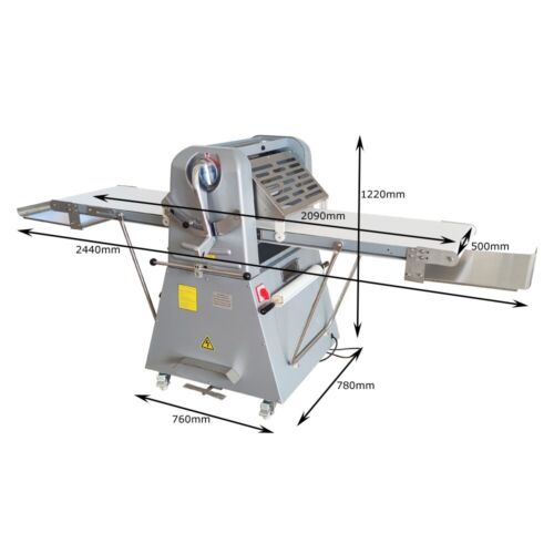 110V Commercial Baking & Dough Equipment Dough Sheeter Dough Roller 1mm一50mm