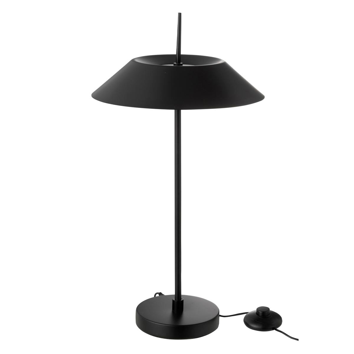 Lampe à poser LED Christi métal noir 56cm luminaire de bureau