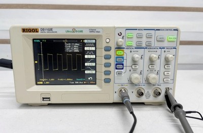 RIGOL DS1102E 2CH Oscilloscope 100MH 1GS/s