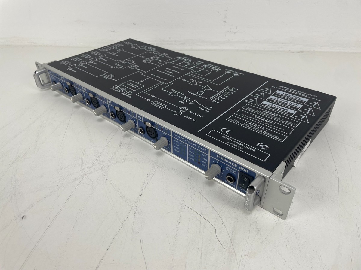 RME Fireface 800 Audio Interface – Professional Firewire Studio