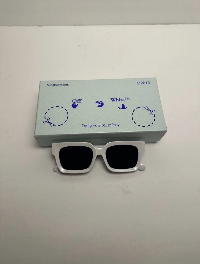 OFF-WHITE Squared White Glasses - image 2
