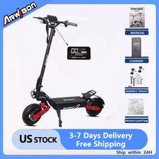 Adults electric scooter 11 inch off road 1200w foldable fast charging easy fold