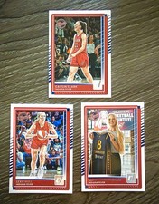 2025 Donruss WNBA Indiana Fever 3 Card Lot - Clark, Hull, Cunningham