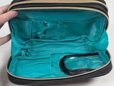 Conair - Cosmetic Modella Organizer Double Zip - Black