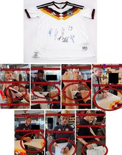Germany Team signed "WORLD CUP 2026" Jersey KIMMICH Rudiger 7 Players PROOF COA