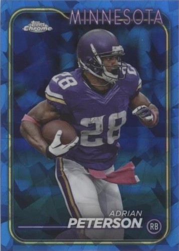 2024 Topps Chrome #LOG-16 Adrian Peterson Legends of the Gridiron