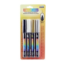 Decocolor Extra Fine Acrylic Classic Paint Marker Set