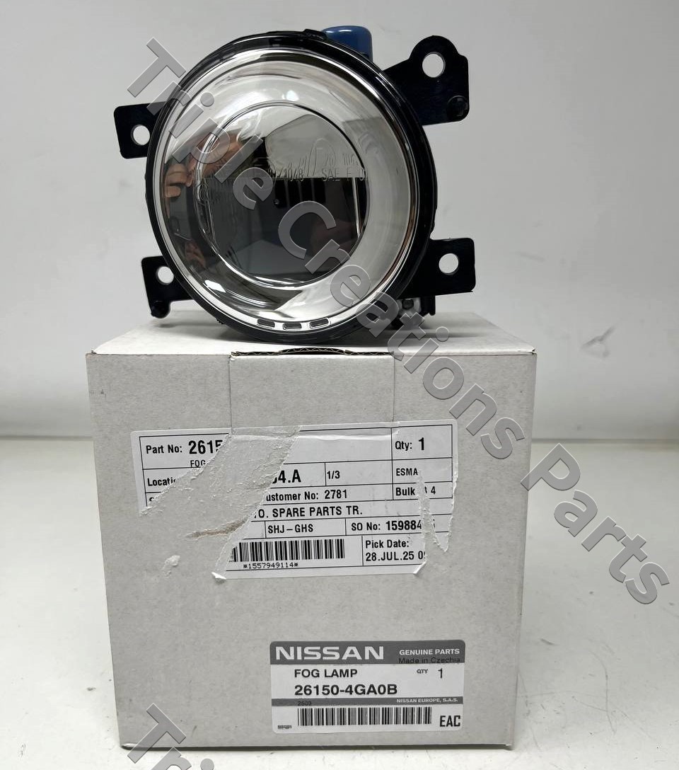 26150-4GA0B Genuine Nissan Infiniti Fog Lamp Assy RH 261504GA0B