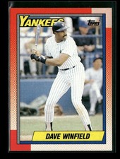1990 Topps #380 Dave Winfield New York Yankees