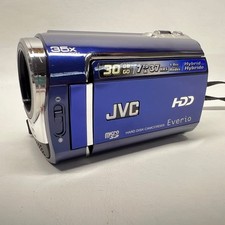 JVC Everio Hard Disc Camcorder GZ-MG330AU No Charger Not Tested