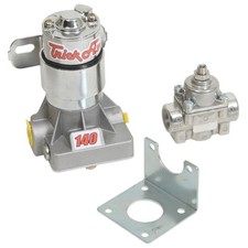 Trick Flow 25013 Electric Fuel Pump Regulator Combo 12v 140 Gph 14 Psi 38-npt