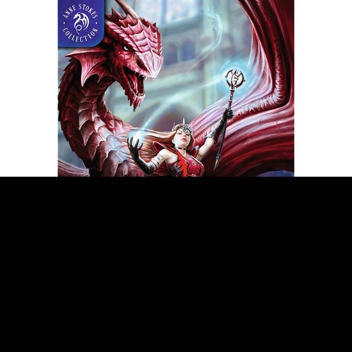 Trefl Premium Plus 1000 Teile Puzzle - Anne Stokes Scarlet Mage - Bild 2 von 4