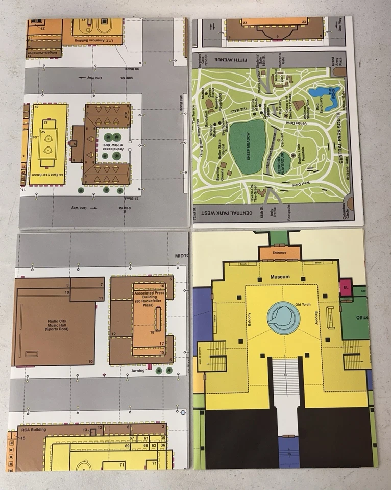 TSR Marvel Super Heroes Deluxe City Campaign Set + Mapa Avanzado y Mapa Básico Foto 3 de 4