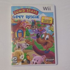 Knowledge Adventure JumpStart: Pet Rescue Wii Manual Included EC NTSC