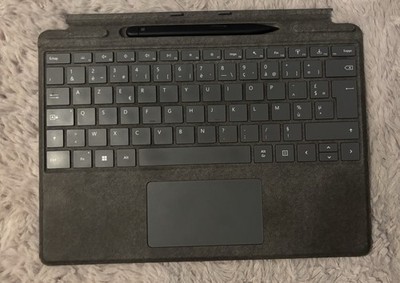Microsoft Signature AZERTY Tastatur für Surface Pro X/8/9 + Slim Pen 2