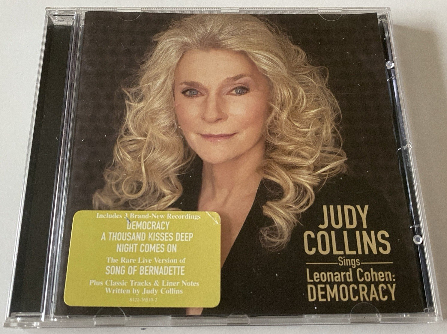 Judy Collins – Sings Leonard Cohen Democracy EU CD Album 2004 Elektra Records