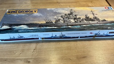 Tamiya 1:350 King George V - 78010 - Neu und Versiegelt