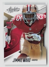 2014 PANINI ABSOLUTE JIMMIE WARD #118 RC 49ERS