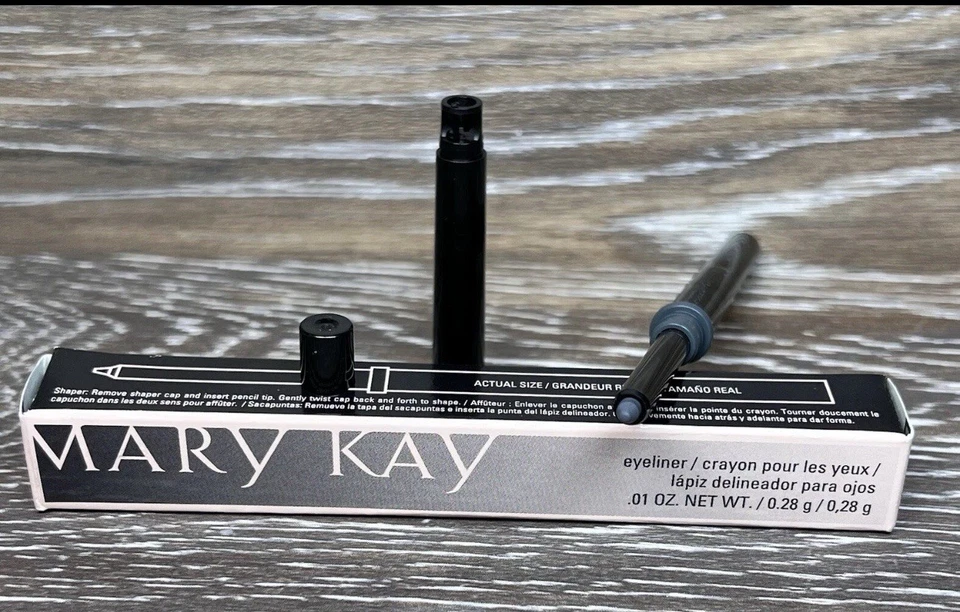Mary Kay Eyeliner – MK Steely – Full Size (.01 oz / 0.28 g) – New in Box - Image 2 of 3